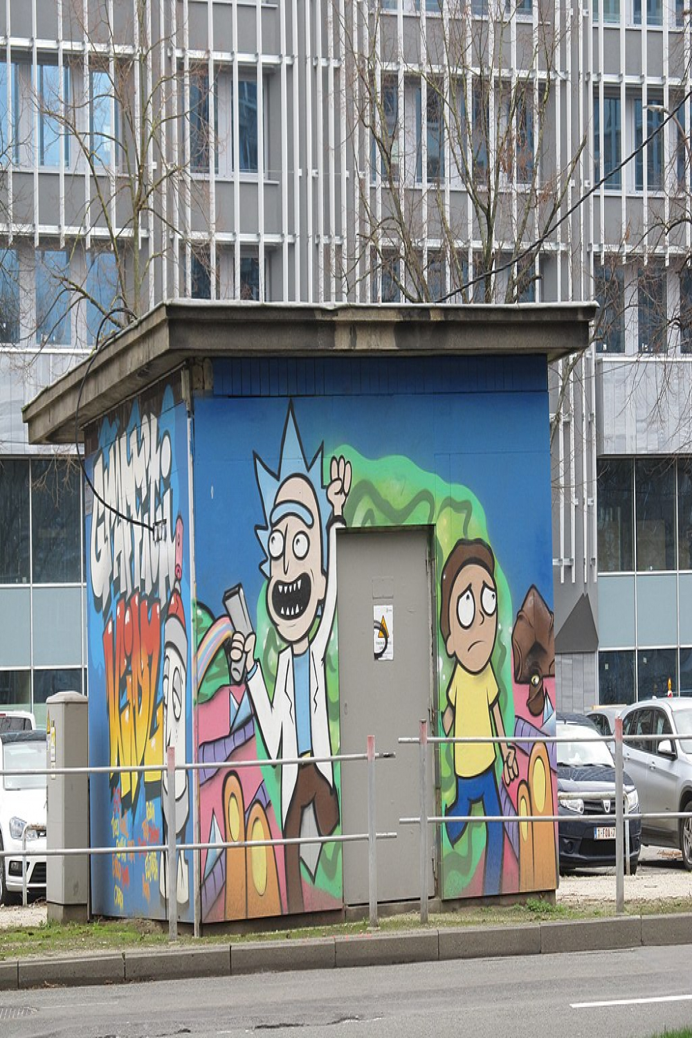 File:Rick and Morty graffiti in Liège