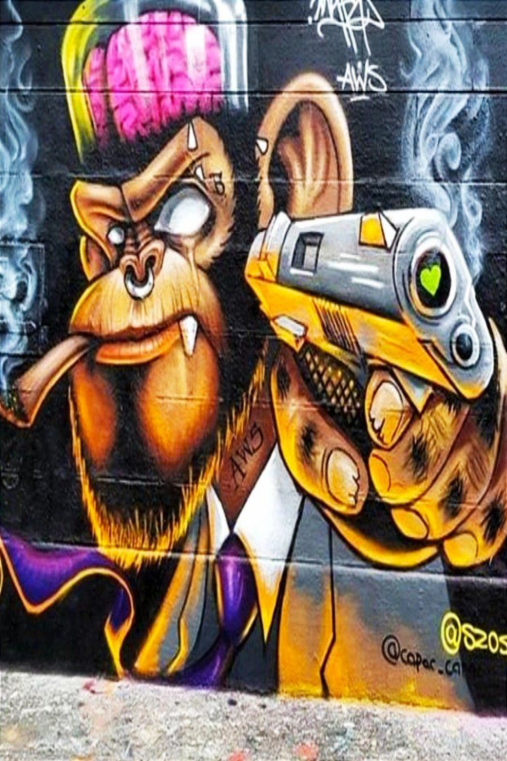 Fré😈 on Twitter  Murals street art, Graffiti artwork, Graffiti