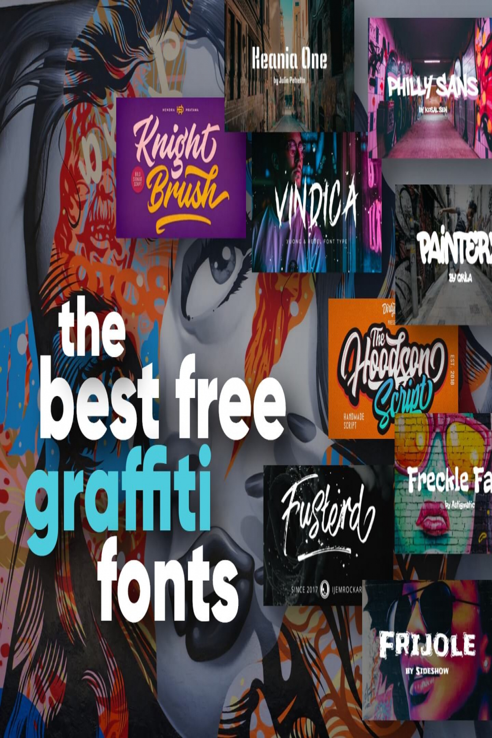 Free Graffiti Fonts: The Best Collection On The Block