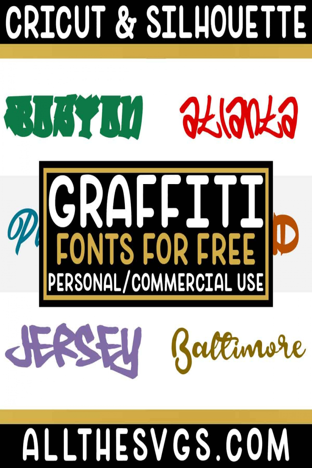 FUN & FREE Graffiti Fonts [Commercial Use Included!]