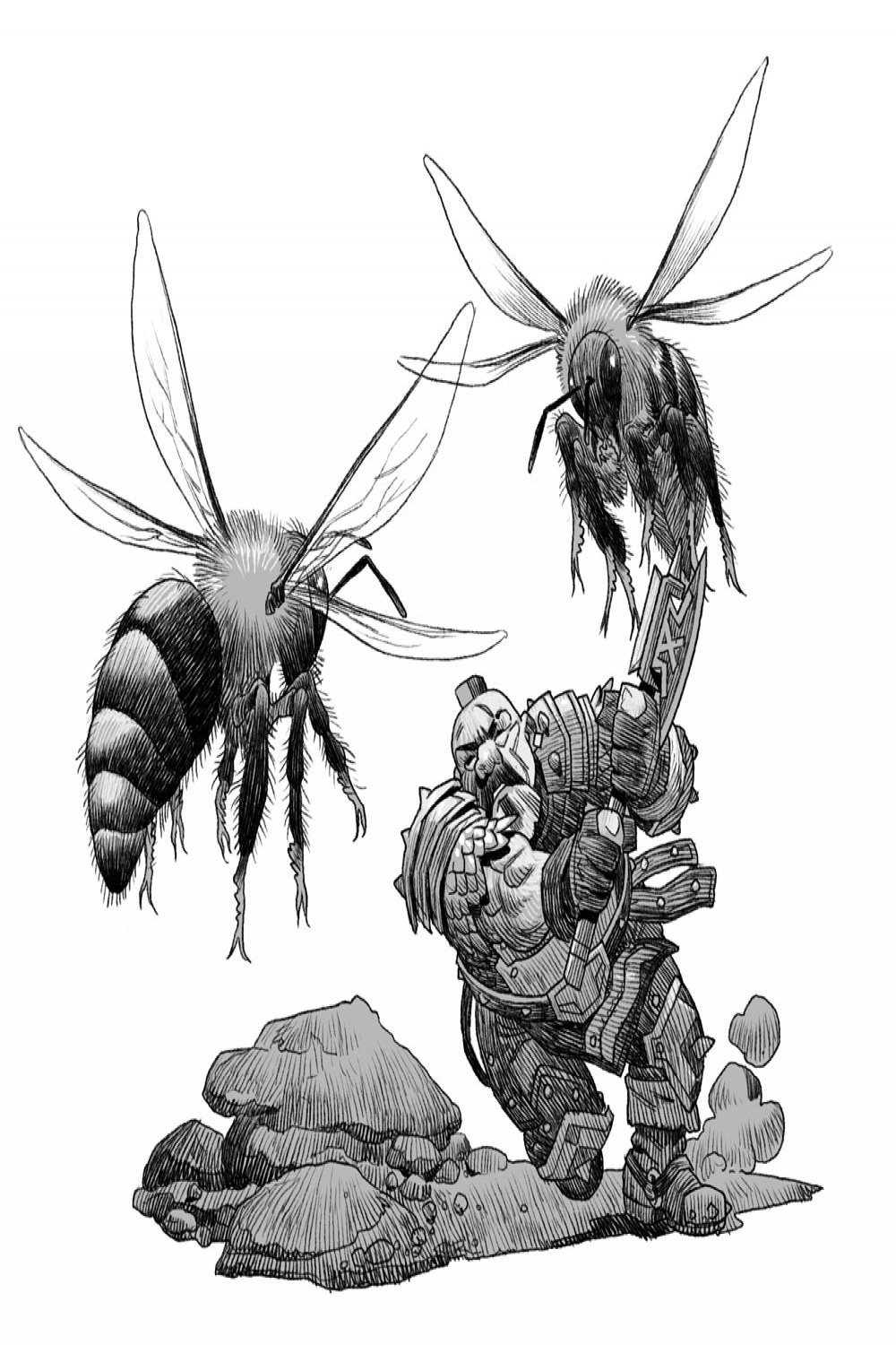 Giant Bee by pietro-ant on DeviantArt