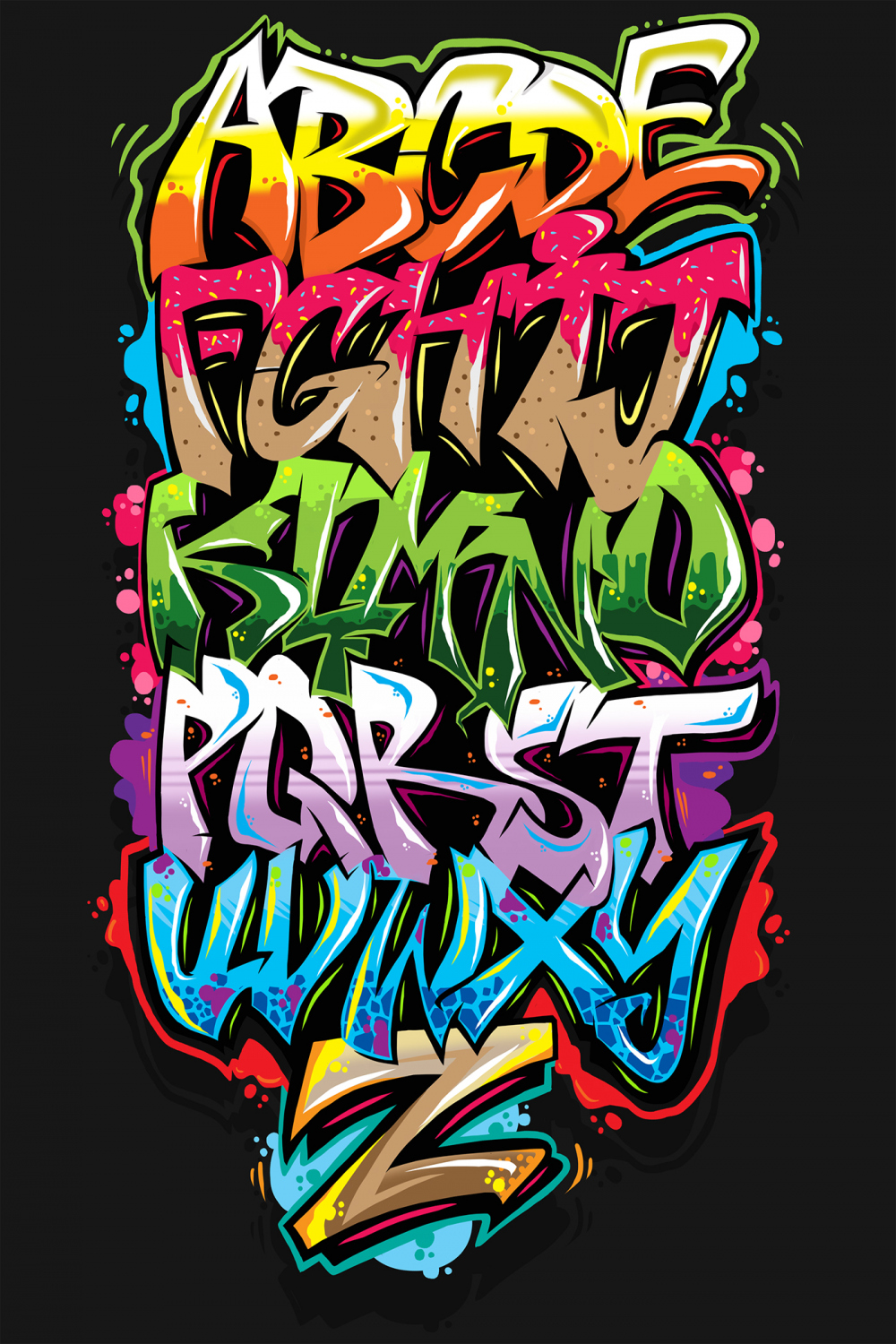 Graffiti Alphabet on Behance