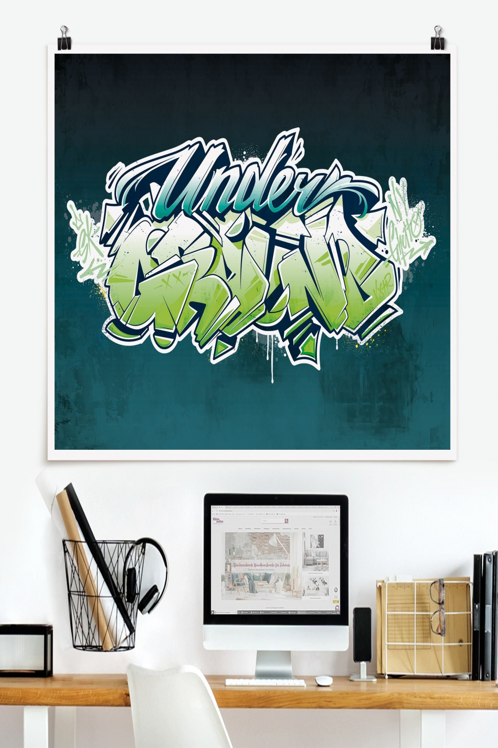 Graffiti Art Underground Poster