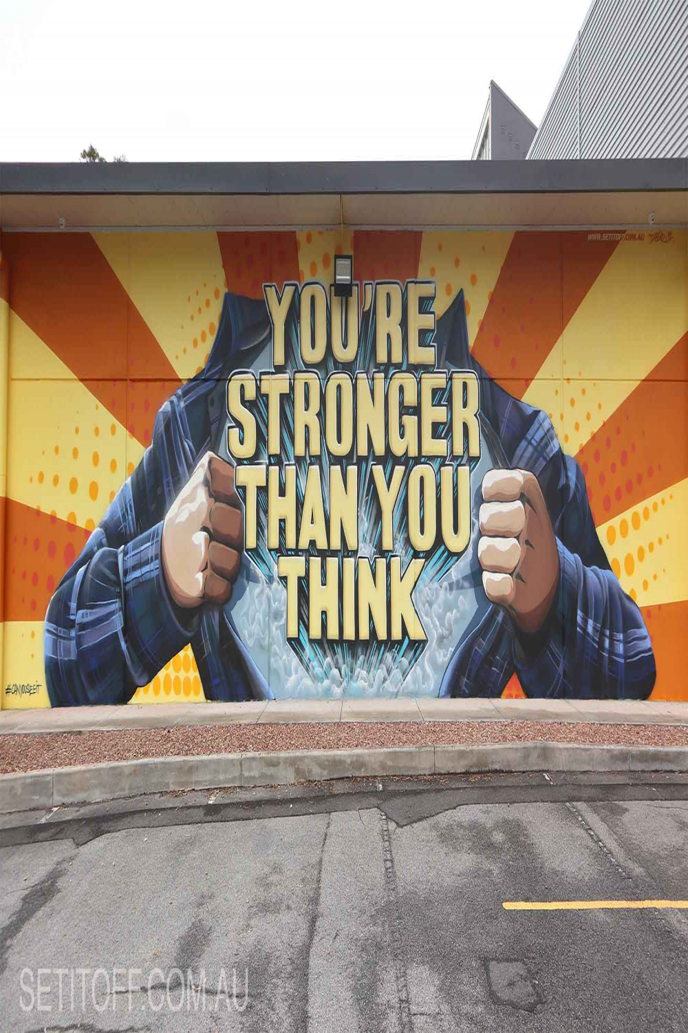 Graffiti Artist Melbourne motivational-quote-graffiti- mural-