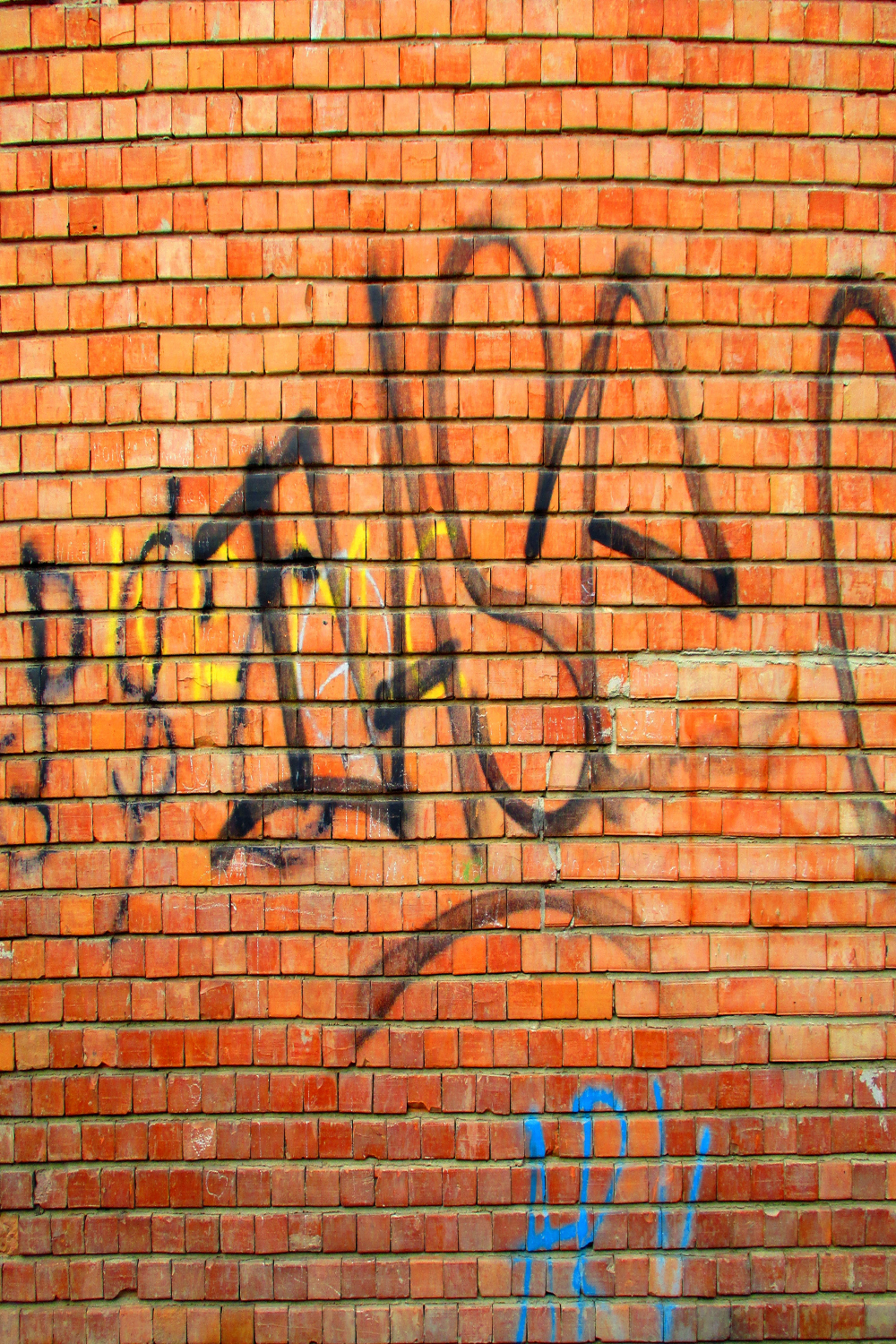 Graffiti Brick Wall Texture (JPG)  OnlyGFX