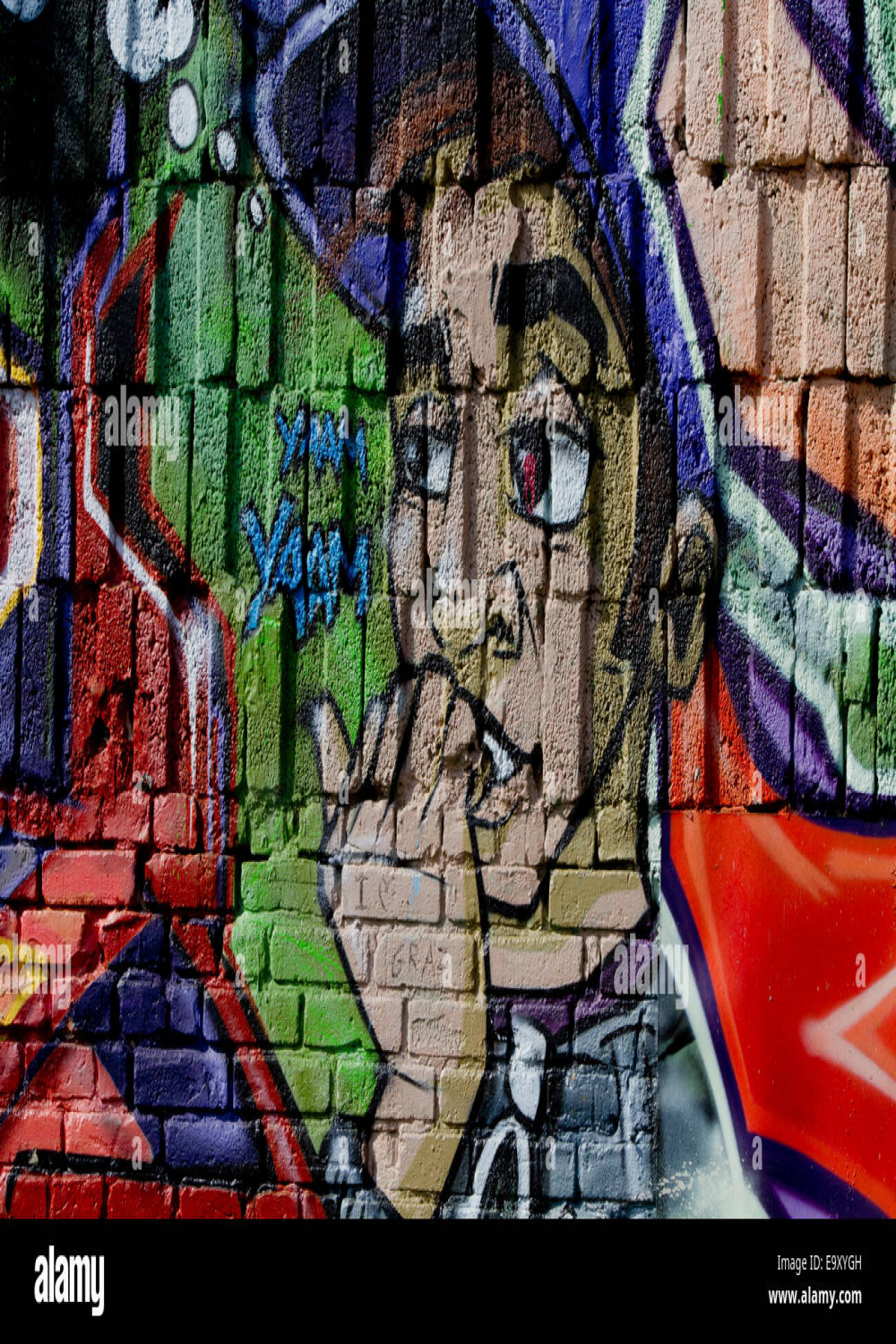 Graffiti character hi-res stock photography and images - Alamy