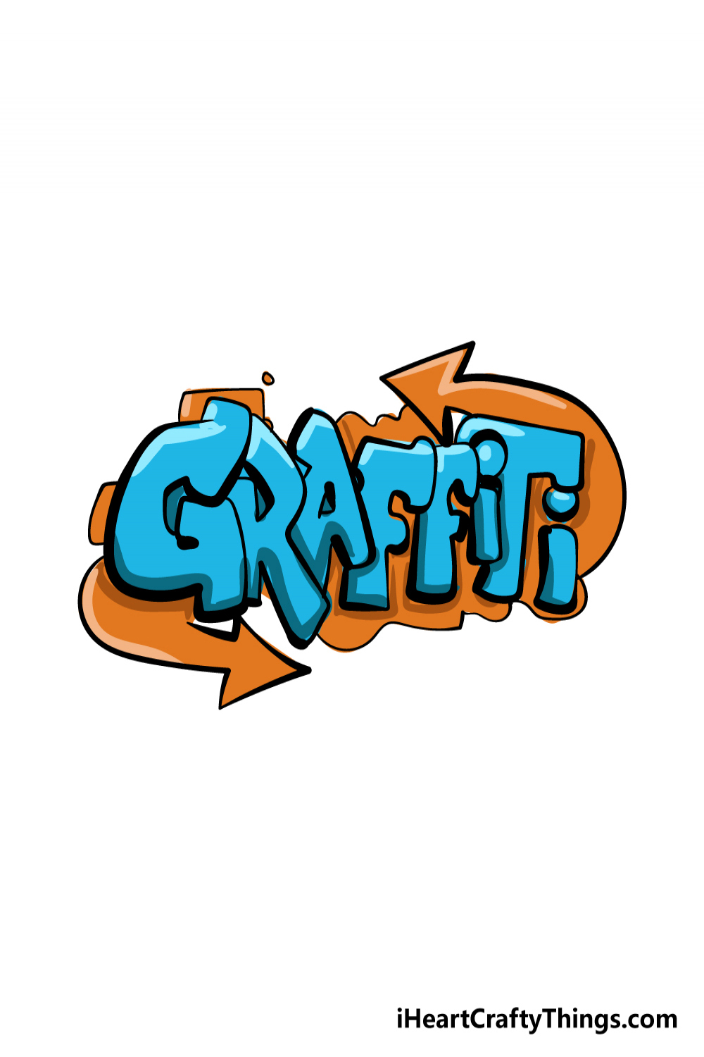 Graffiti Drawing - How To Draw Graffiti Step By Step