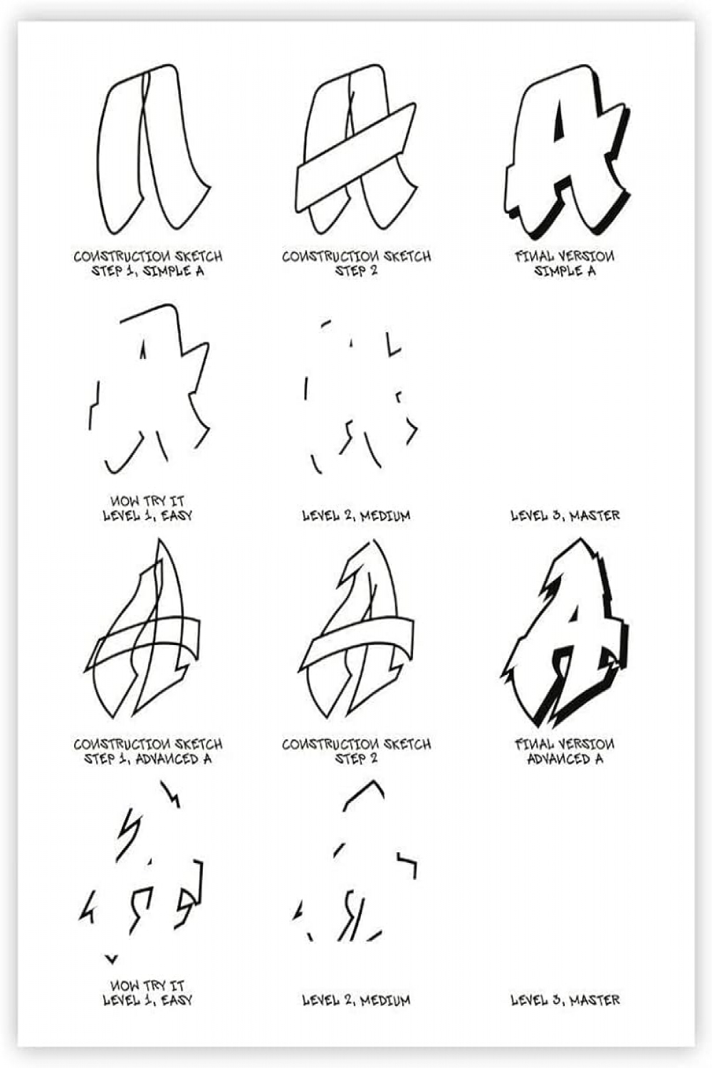 Graffiti for Beginners: An easy introduction to drawing graffiti letters  (Pop Culture)