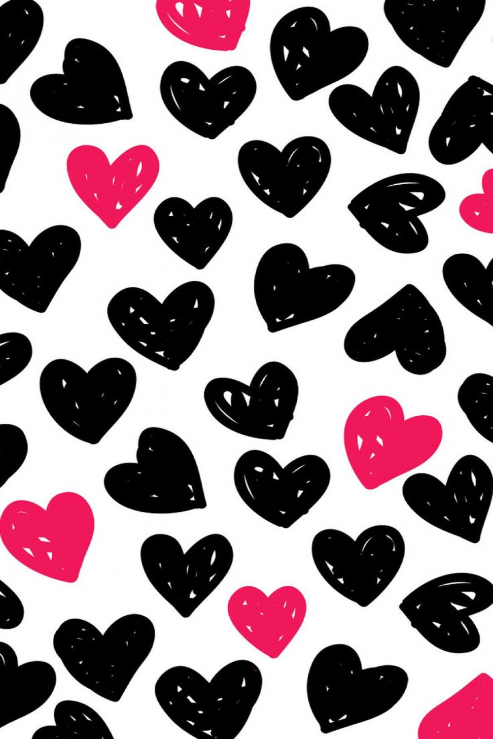 Graffiti Hearts｜Wallpaper Theme +HOME(PlusHome)  Heart wallpaper