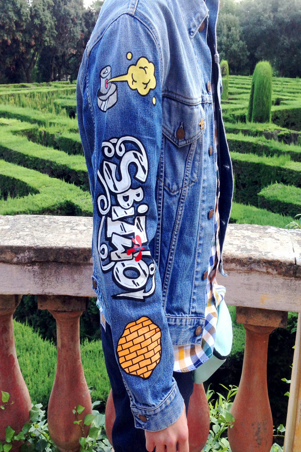 GRAFFITI JEANS JACKET BY VENYA SON on Behance