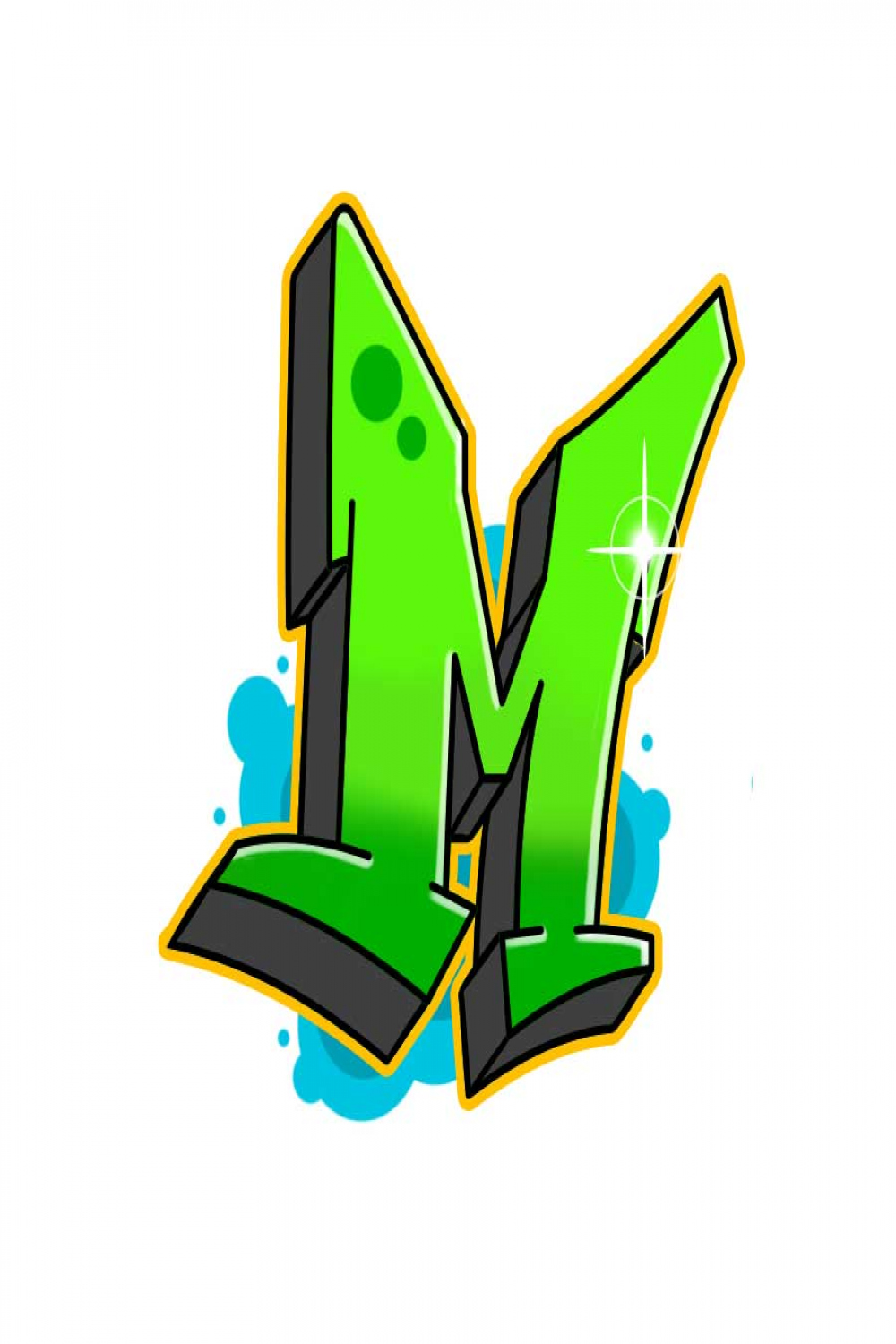 Graffiti Letter M: inspirational images and tutorial  Graffiti Empire