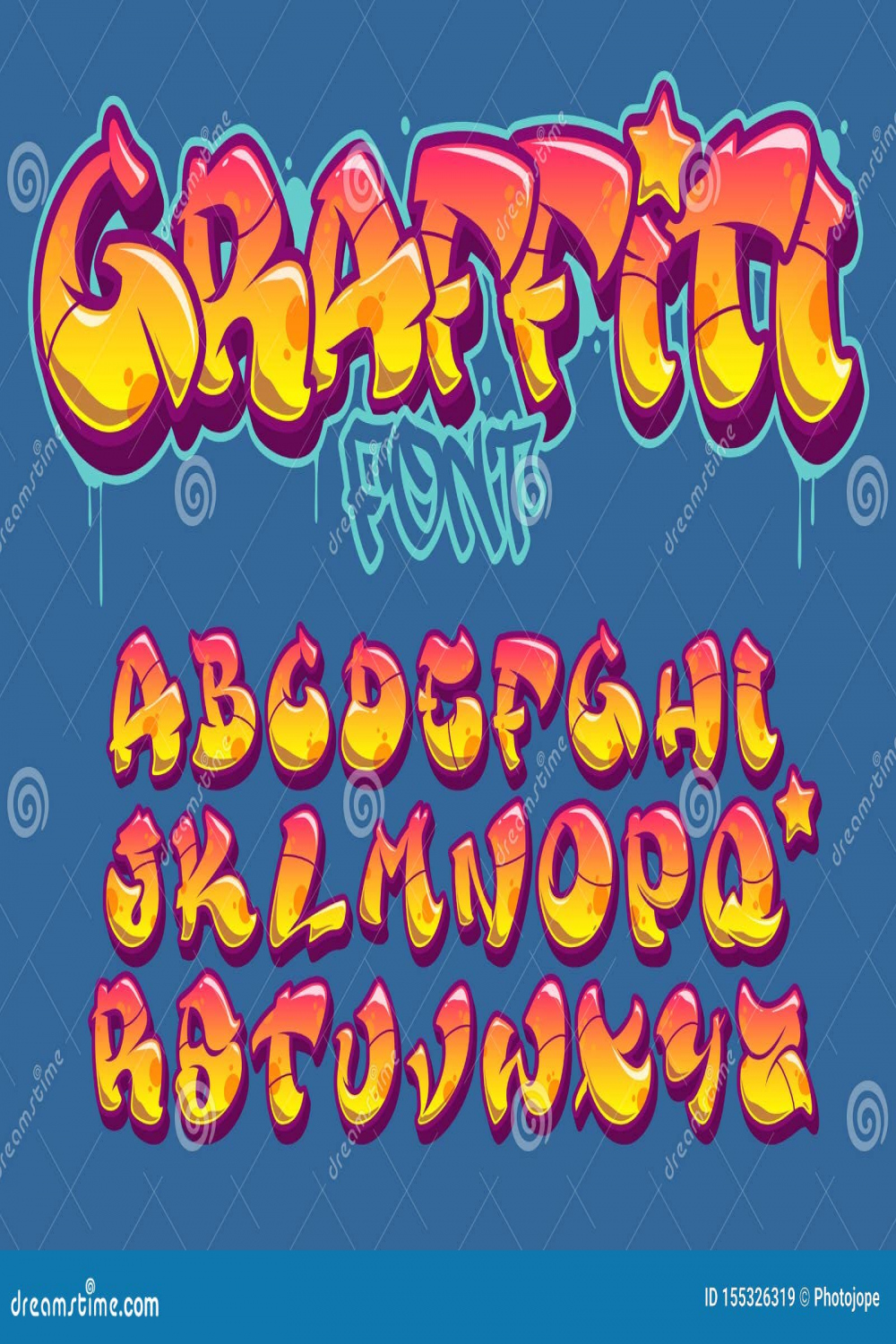 Graffiti Style Font