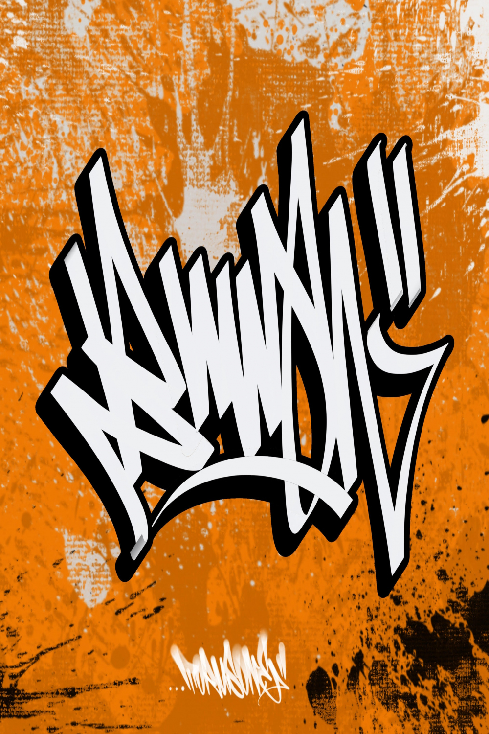 Graffiti Umriss Pinsel für Procreate - Etsy