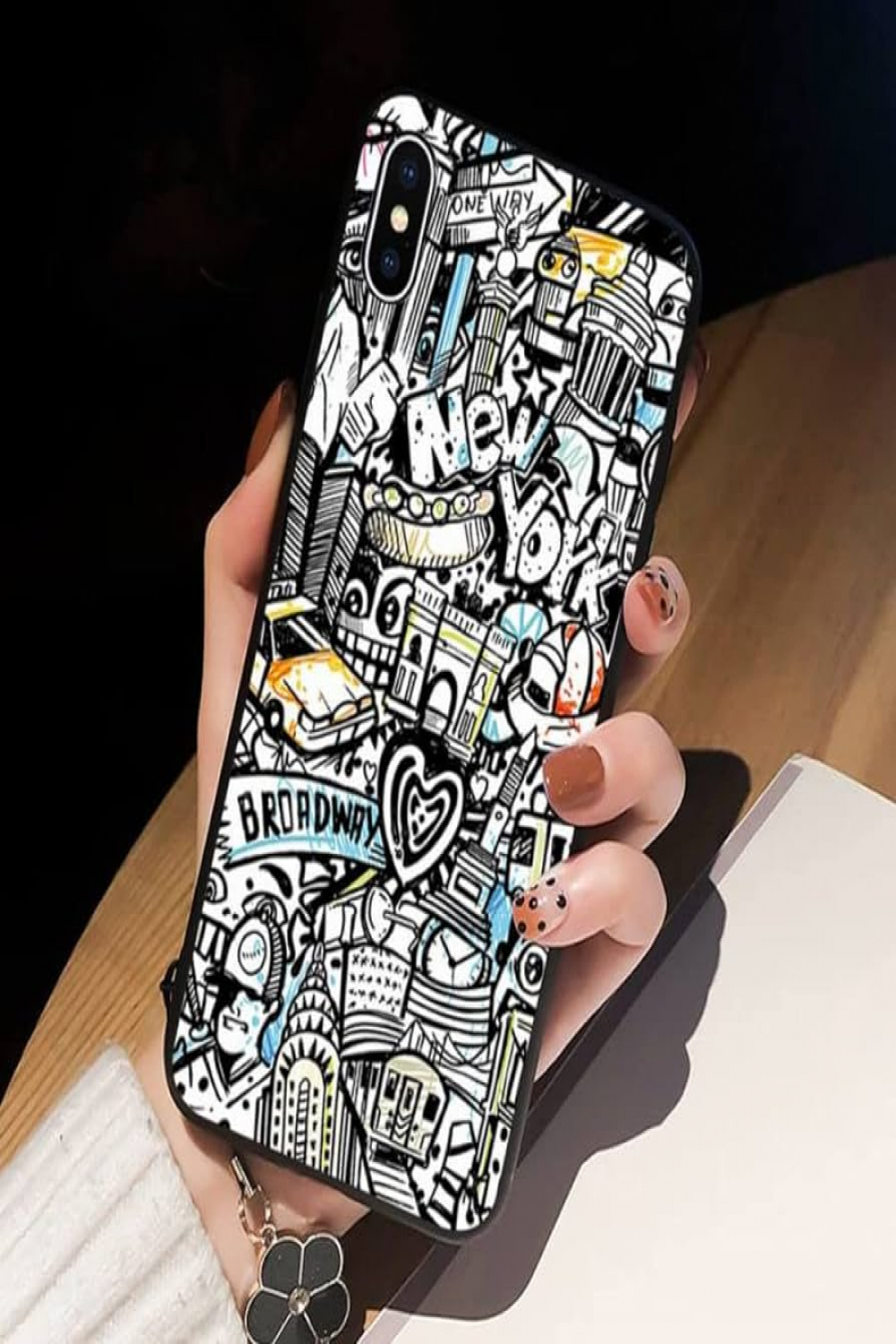 Graffiti Wallpaper Phone Case for iPhone  Mini  Pro XS Max X