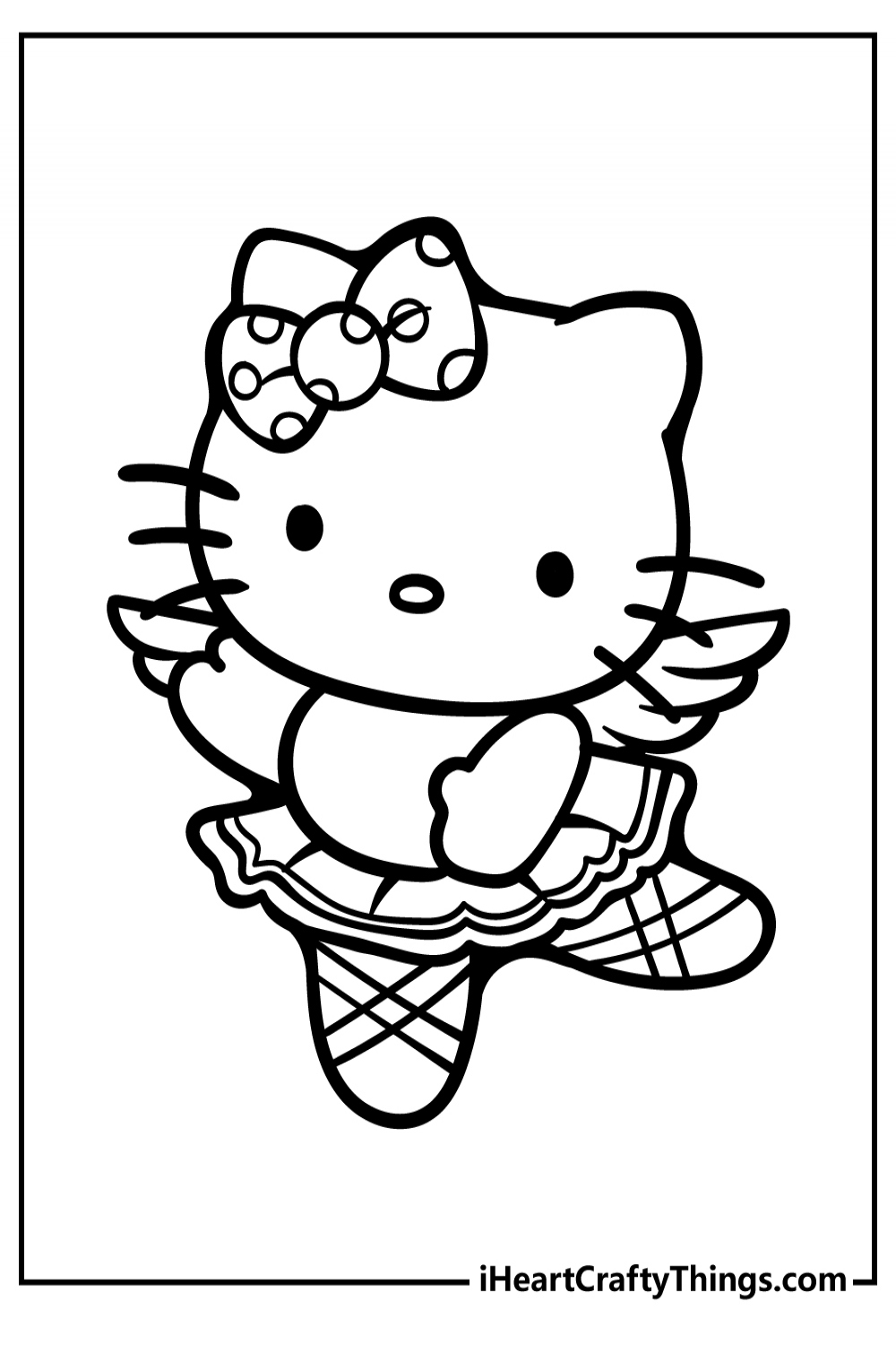 Hello Kitty Coloring Pages (% Free Printables)