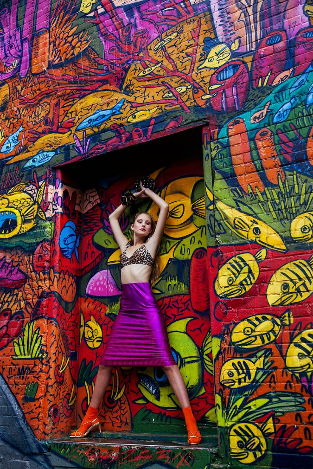 High Fashion Photoshoot  Graffiti photography, Graffiti, Graffiti