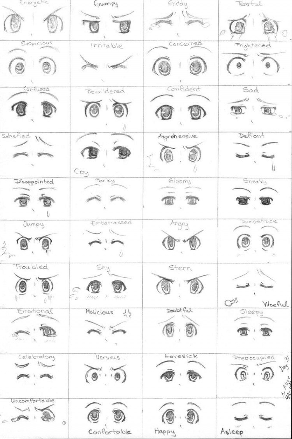 How to Draw Chibi Expressions, Step by Step, Chibis, Draw Chibi