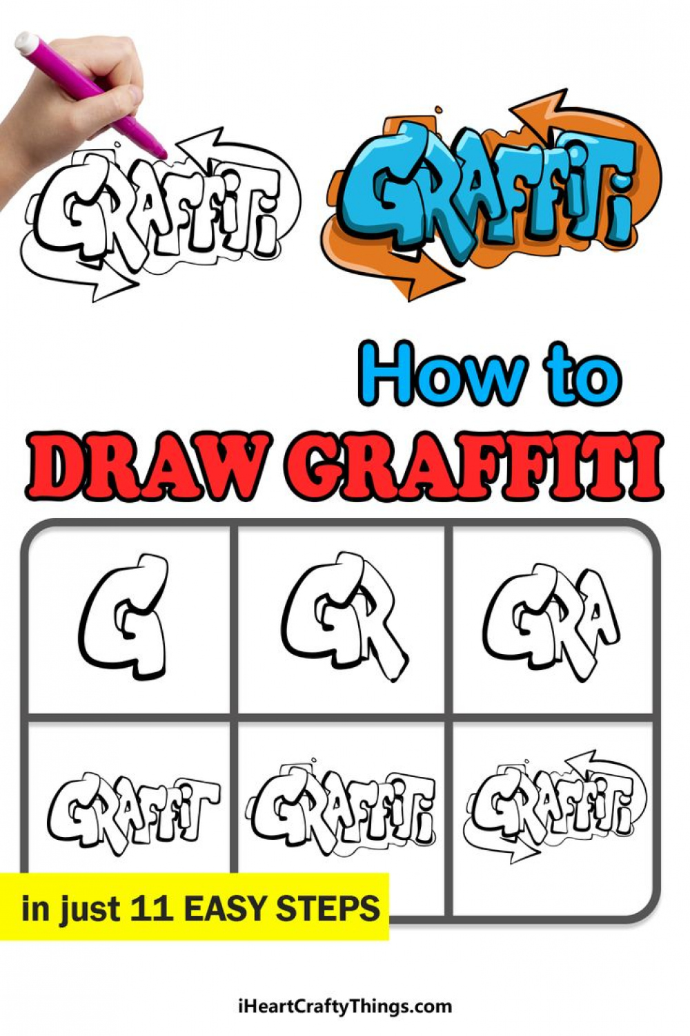 How to Draw Graffiti – A Step by Step Guide  Graffiti drawing