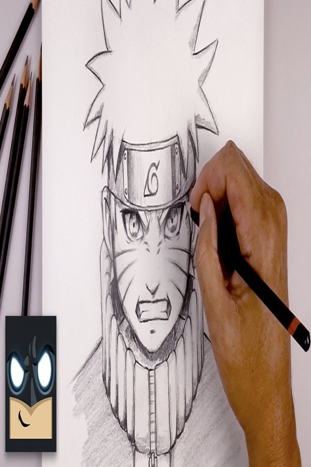 How To Draw Naruto  Sketch Tutorial