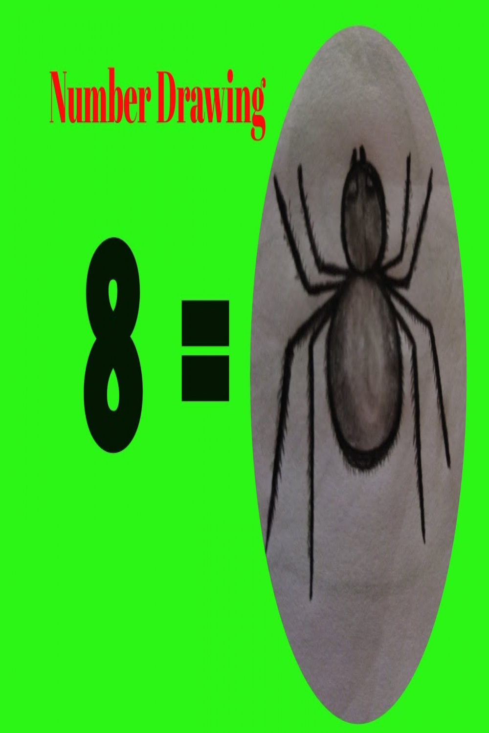 How to draw using number  to Spider  number drawing step by step  #art  #drawing #artist #viral