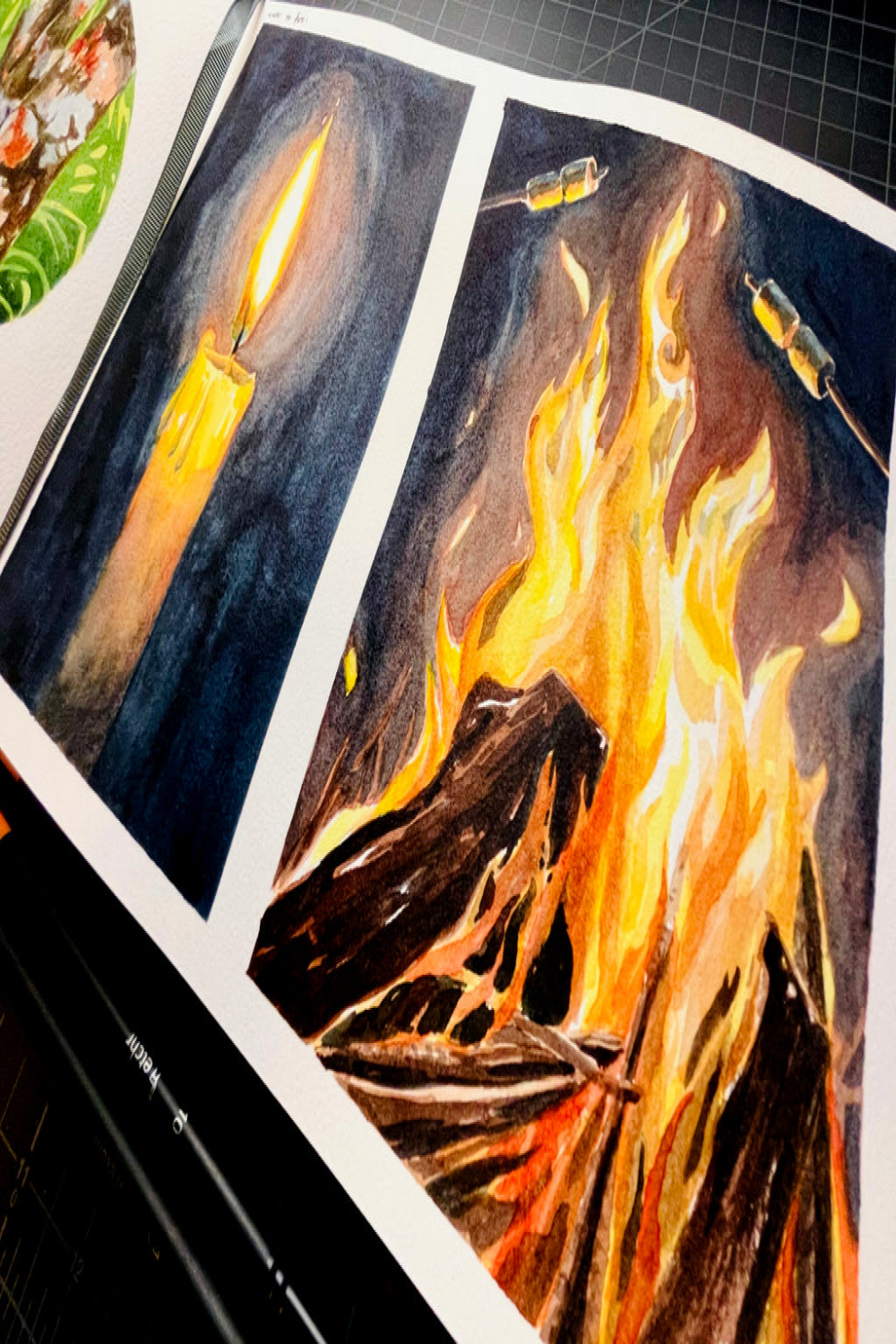 How to Paint Fire – Etchr Lab