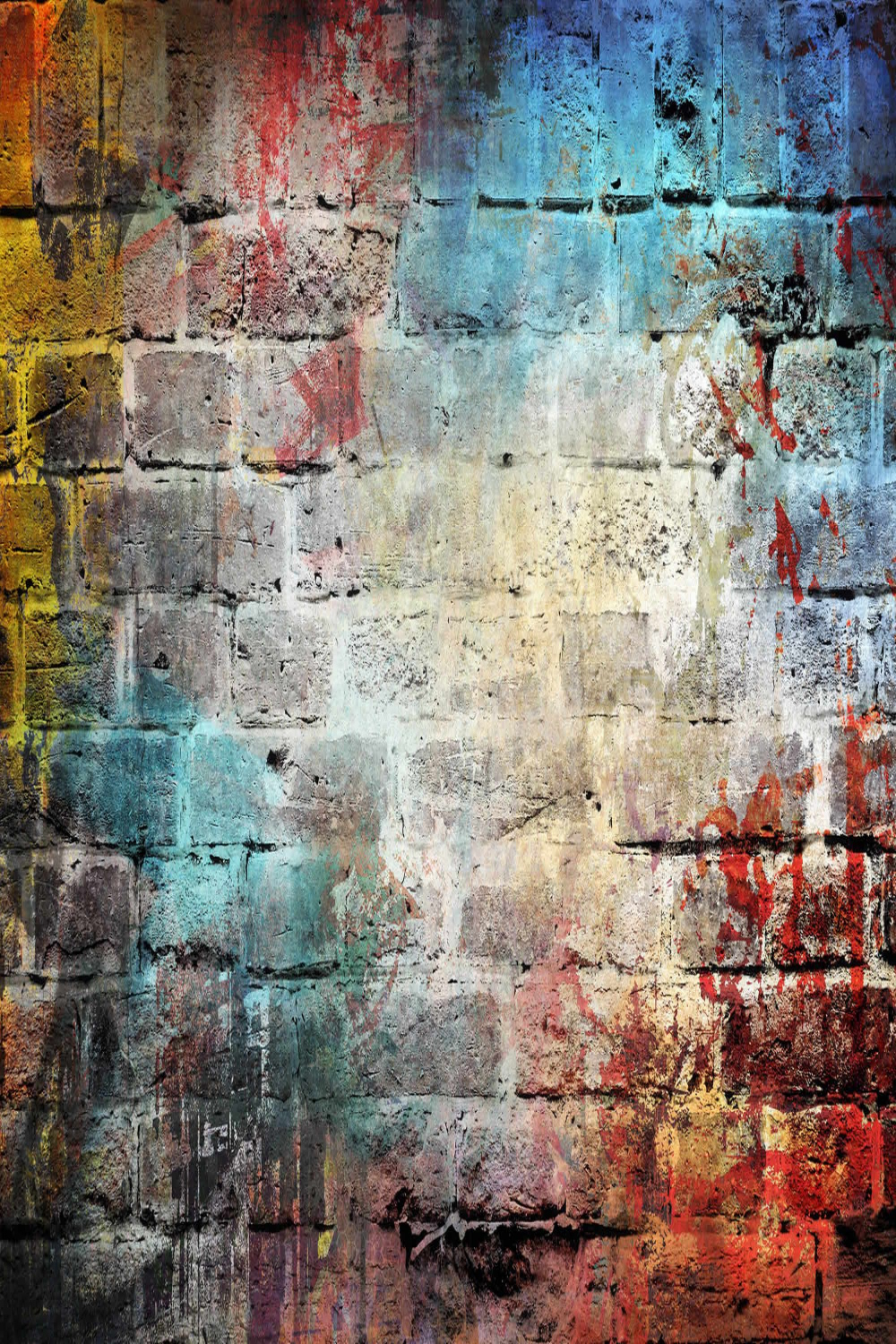 Image result for graffiti brick wall background  Brick wall