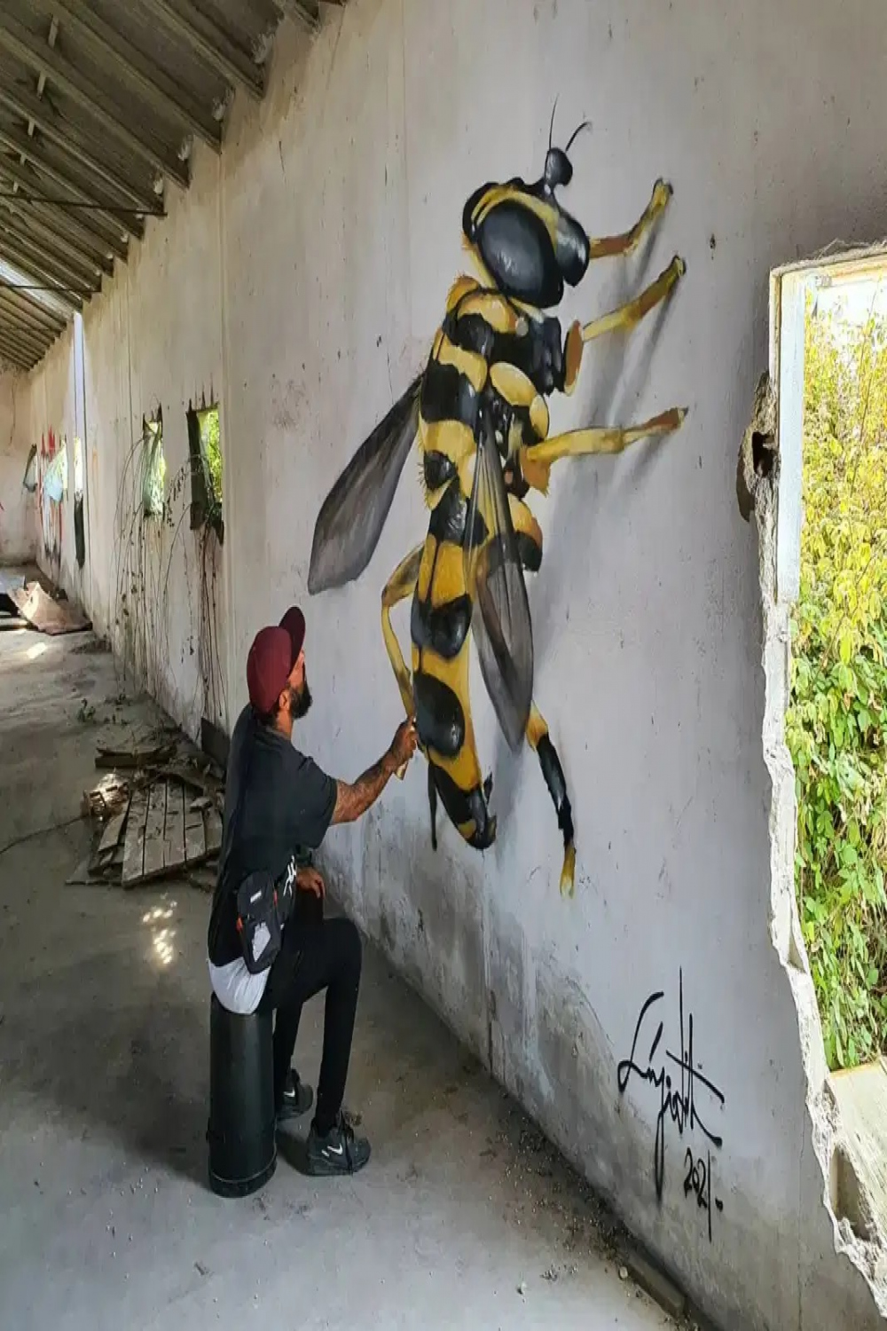 Jaw-Dropping D Graffiti Pieces by Odeith: A Closer Look at the