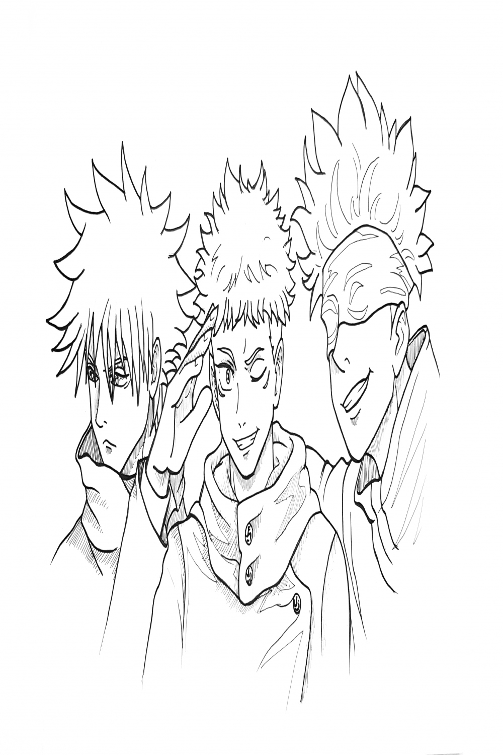 just a quick drawing :) : r/JuJutsuKaisen