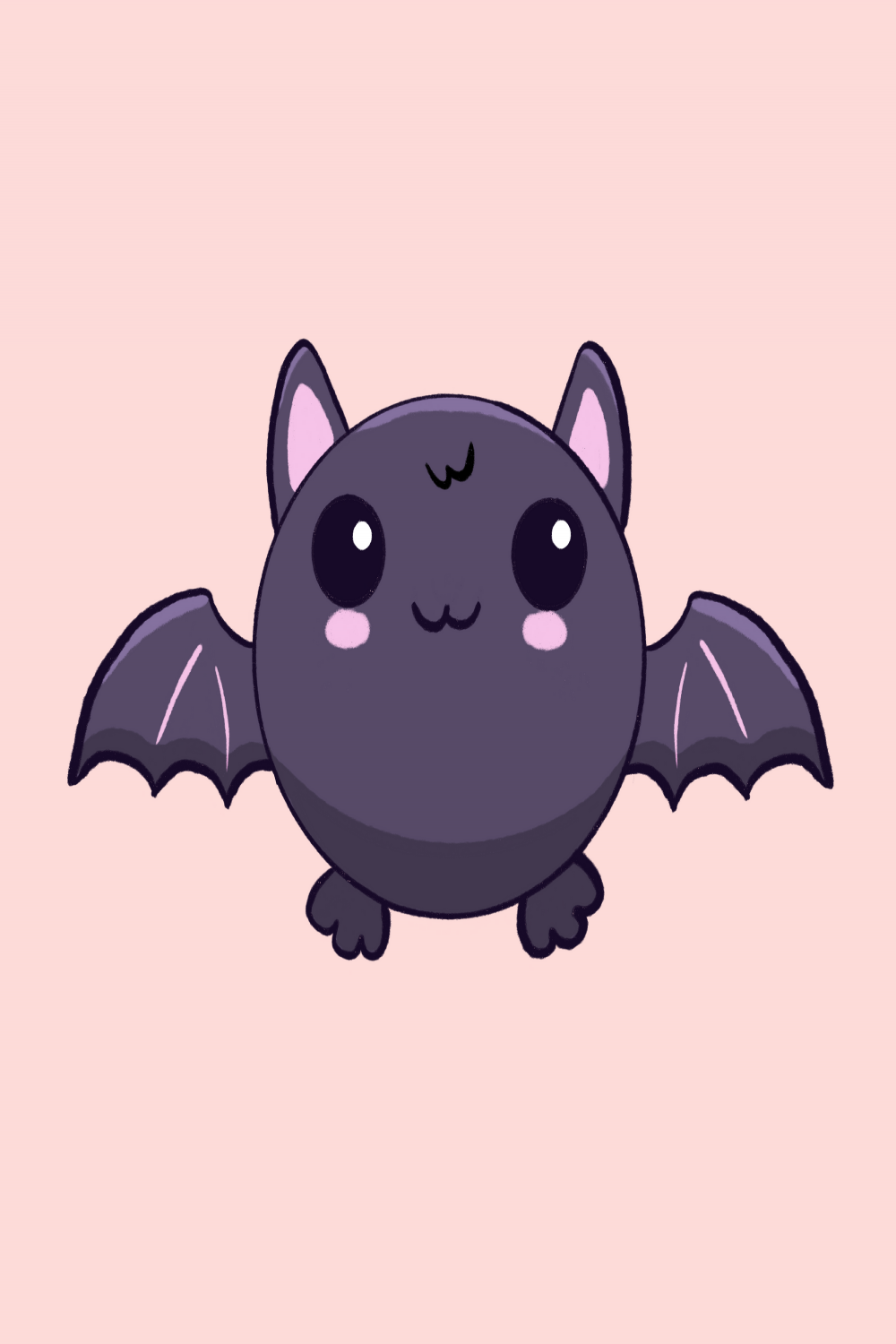 Kawaii Bat" Sticker for Sale by sunburstdesigns  Cute animal