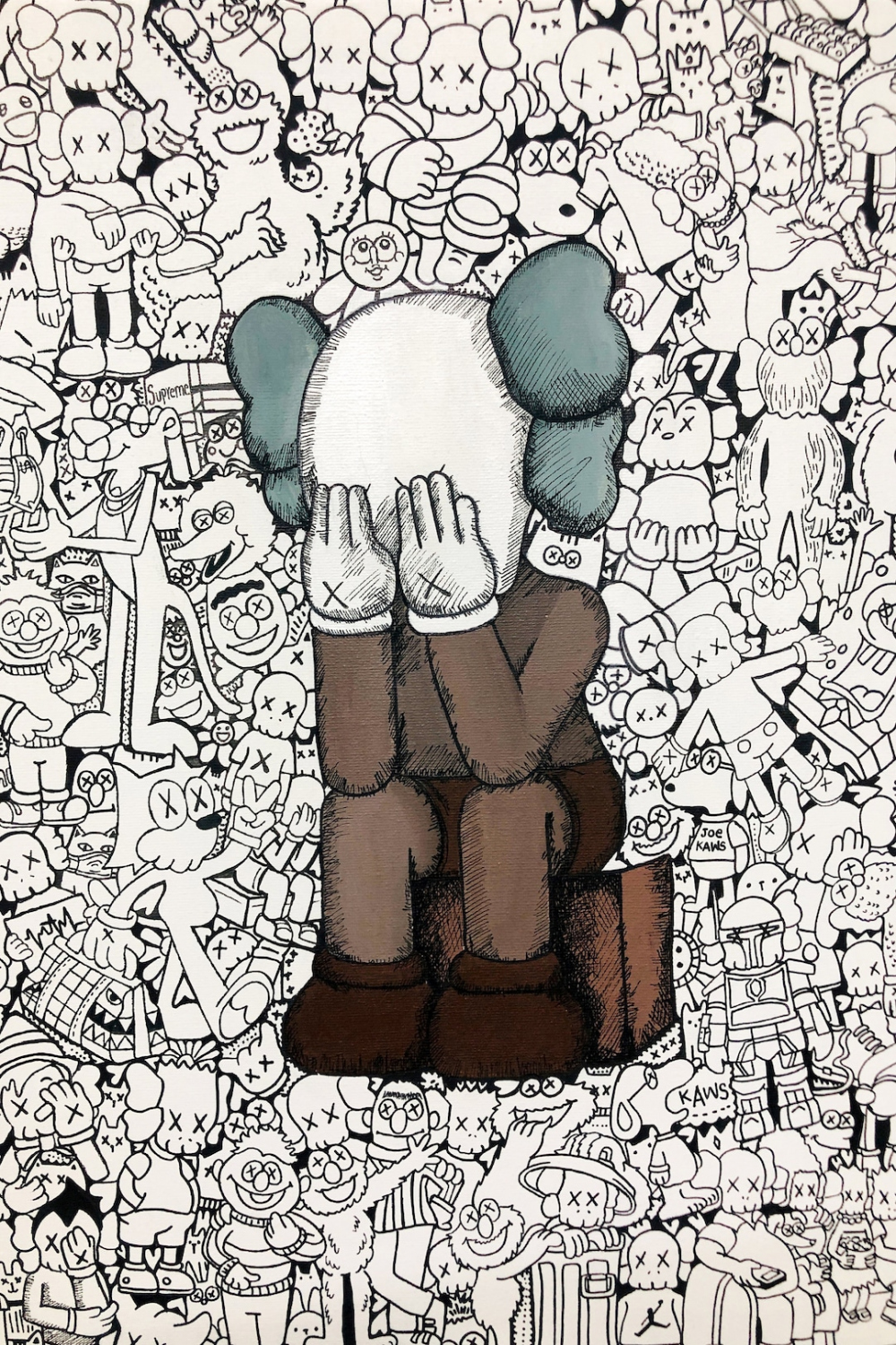 Kaws in der Doodlewelt - Etsy