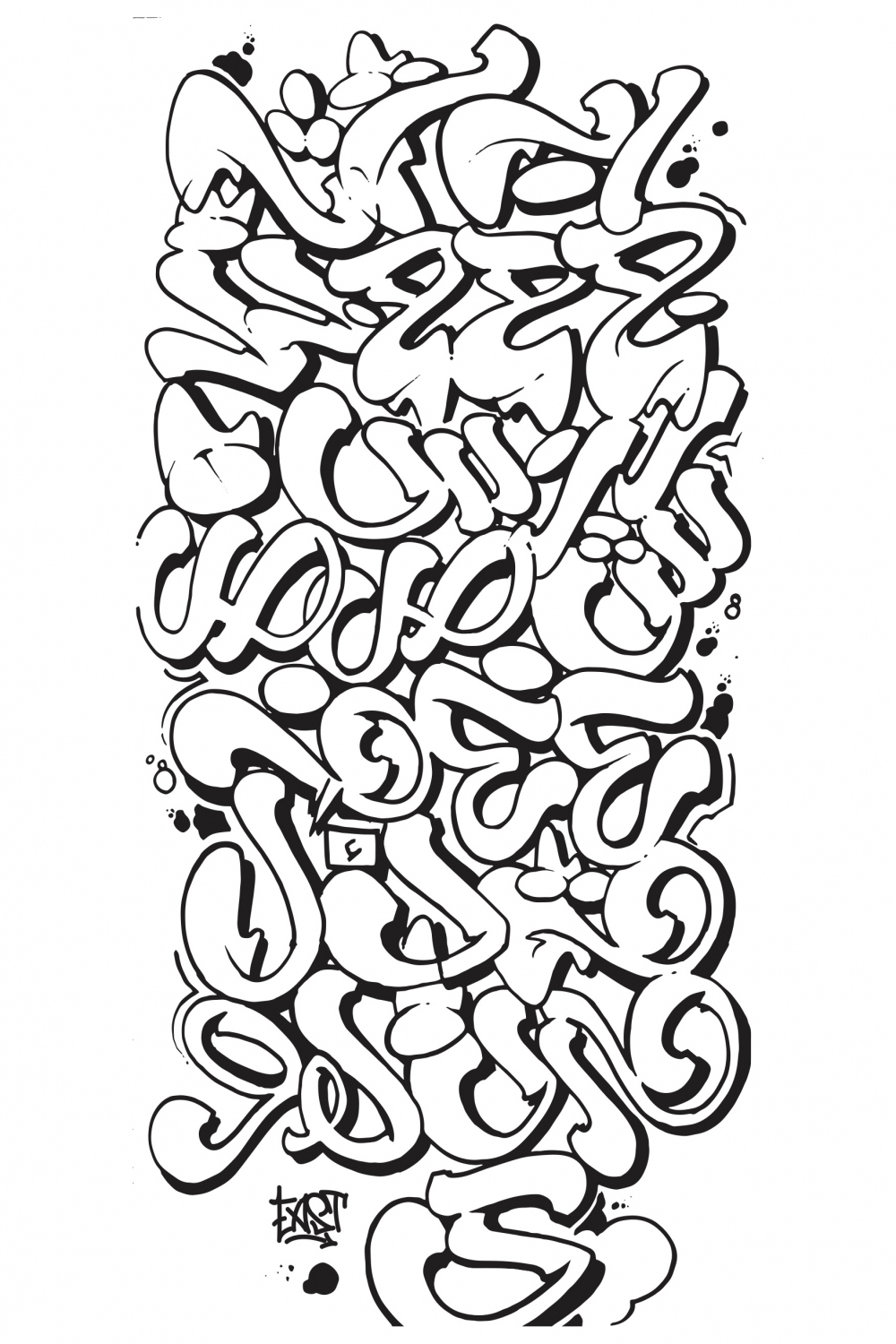 Letters of Style # Graffiti Alphabet  Bombing Science