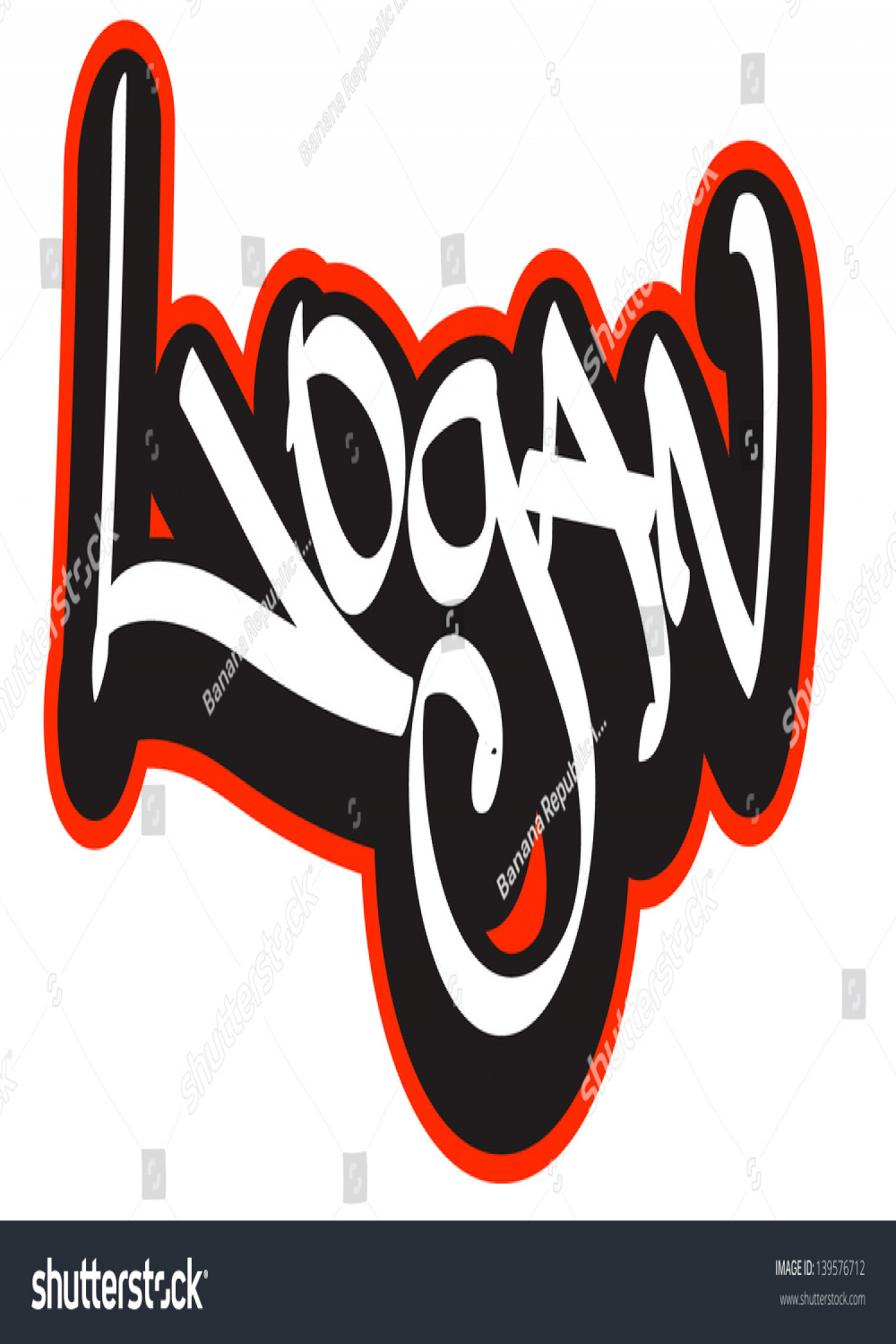 Logan graffiti font style name