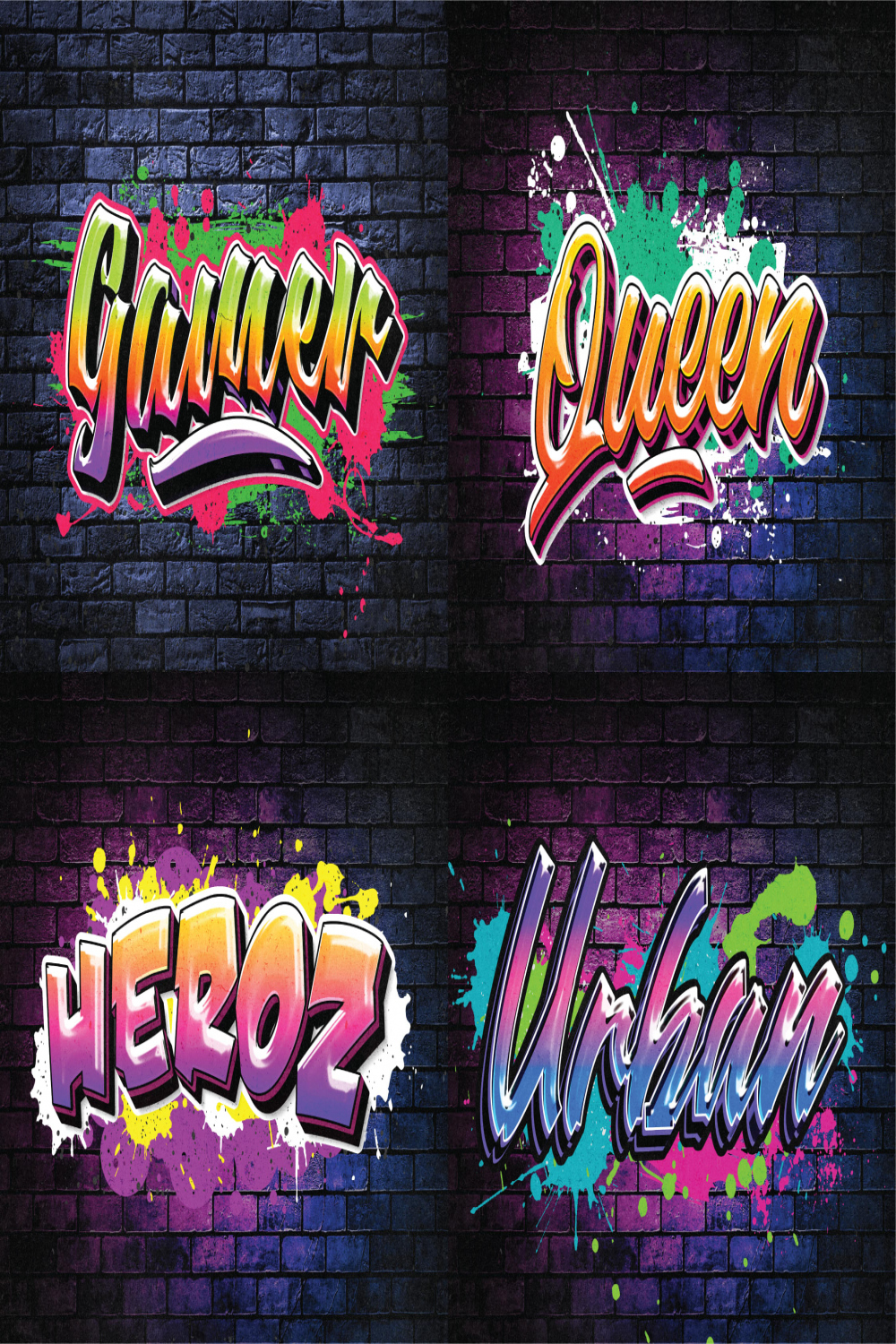 Machen Sie Graffiti, Pop-Art, Street Art, Handschrift, Urban,  Typografie-Design