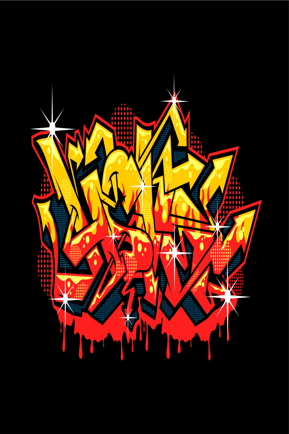 make cool graffiti design for your brand