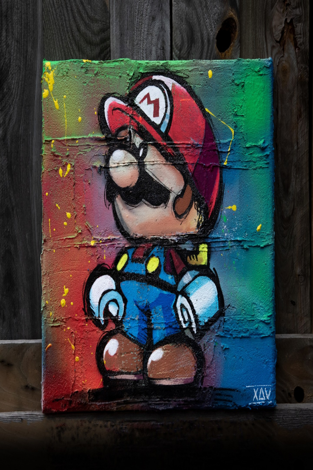 Mario street Art