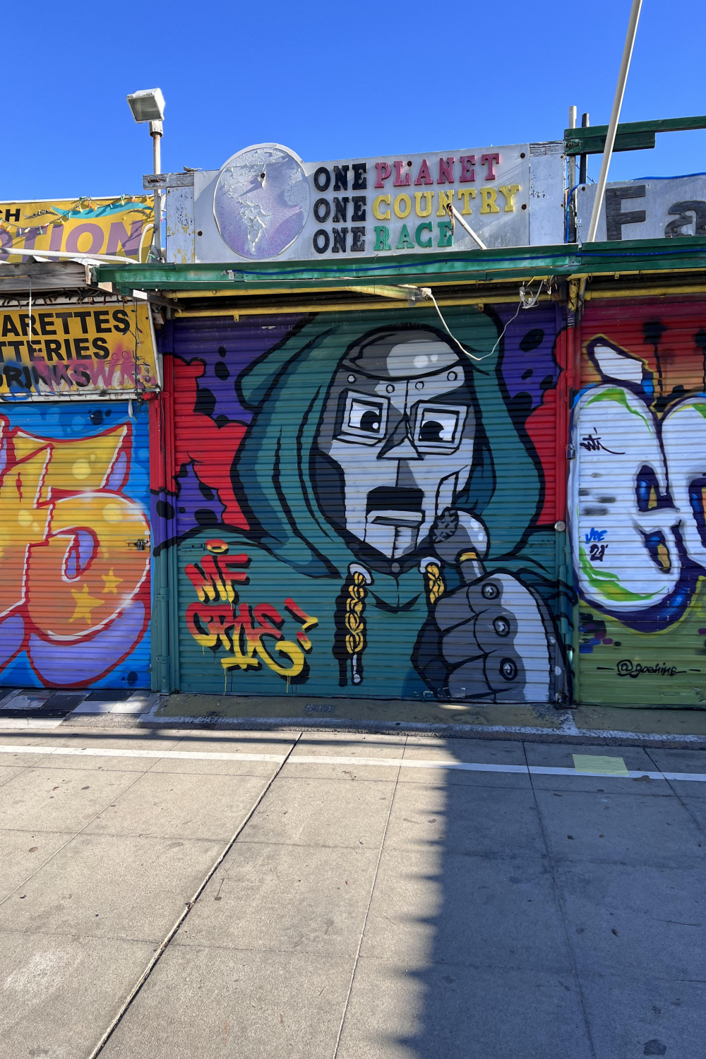 MF DOOM graffiti art found in LA : r/mfdoom