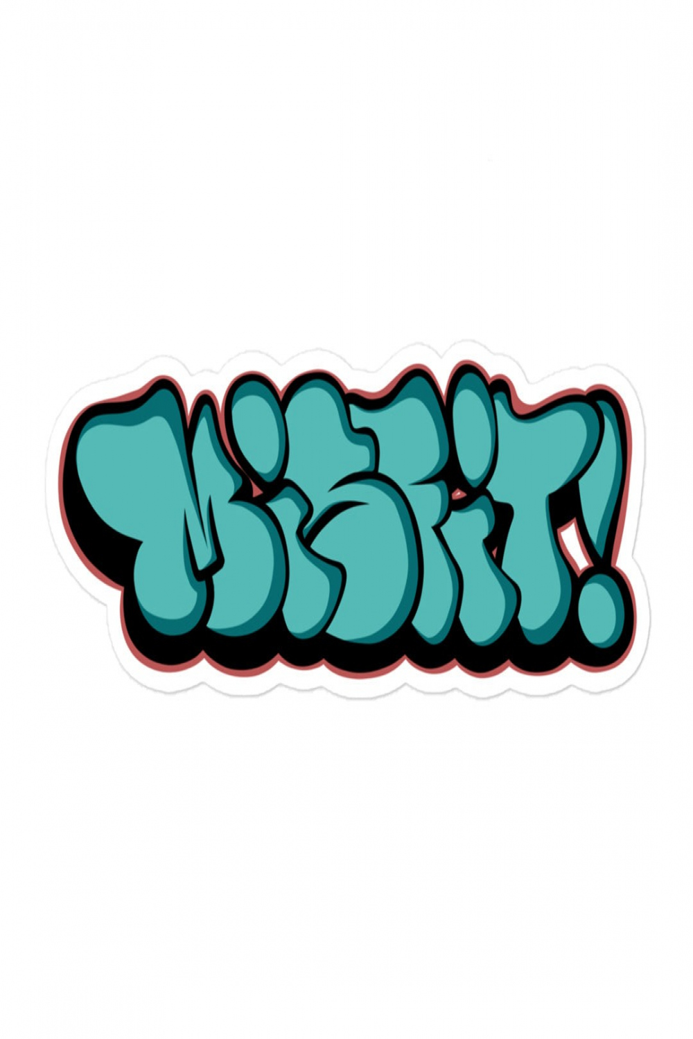 Misfit Throwie Aufkleber