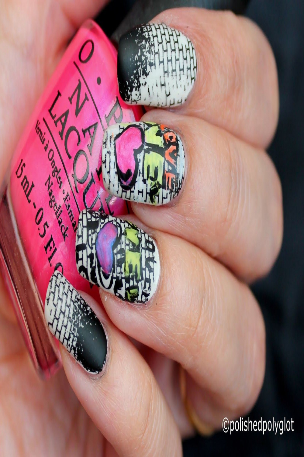 Nail Art │ Graffiti Nails [ Great Nail Art Ideas]  Graffiti