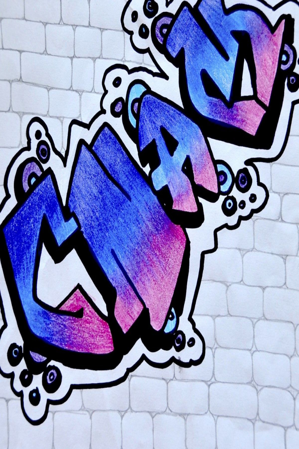 Name in Graffiti style  Graffiti art, Graffiti, Name art projects