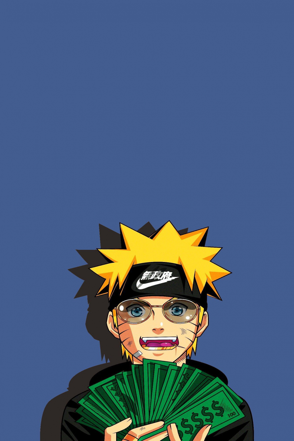 Naurato Hypebeast Wallpaper  Naruto wallpaper iphone, Naruto