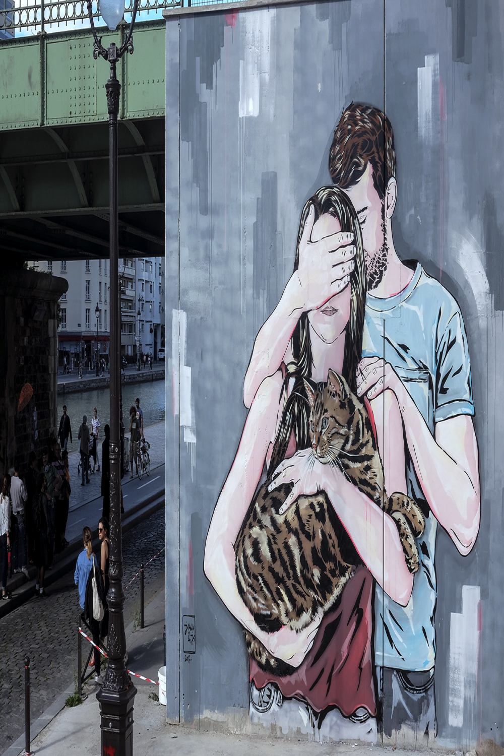 New mural from Jana & JS in Paris, France – StreetArtNews