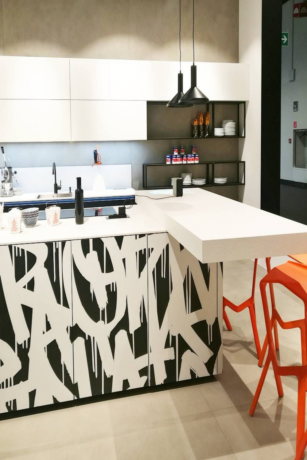 Nolte #NolteKüchen #Graffiti #Design #Furniture #Kitchen