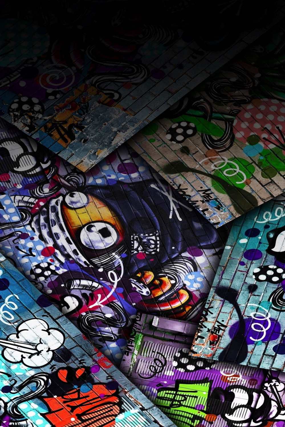 Pin by wallpaper download on Обои фоны  Graffiti wallpaper iphone