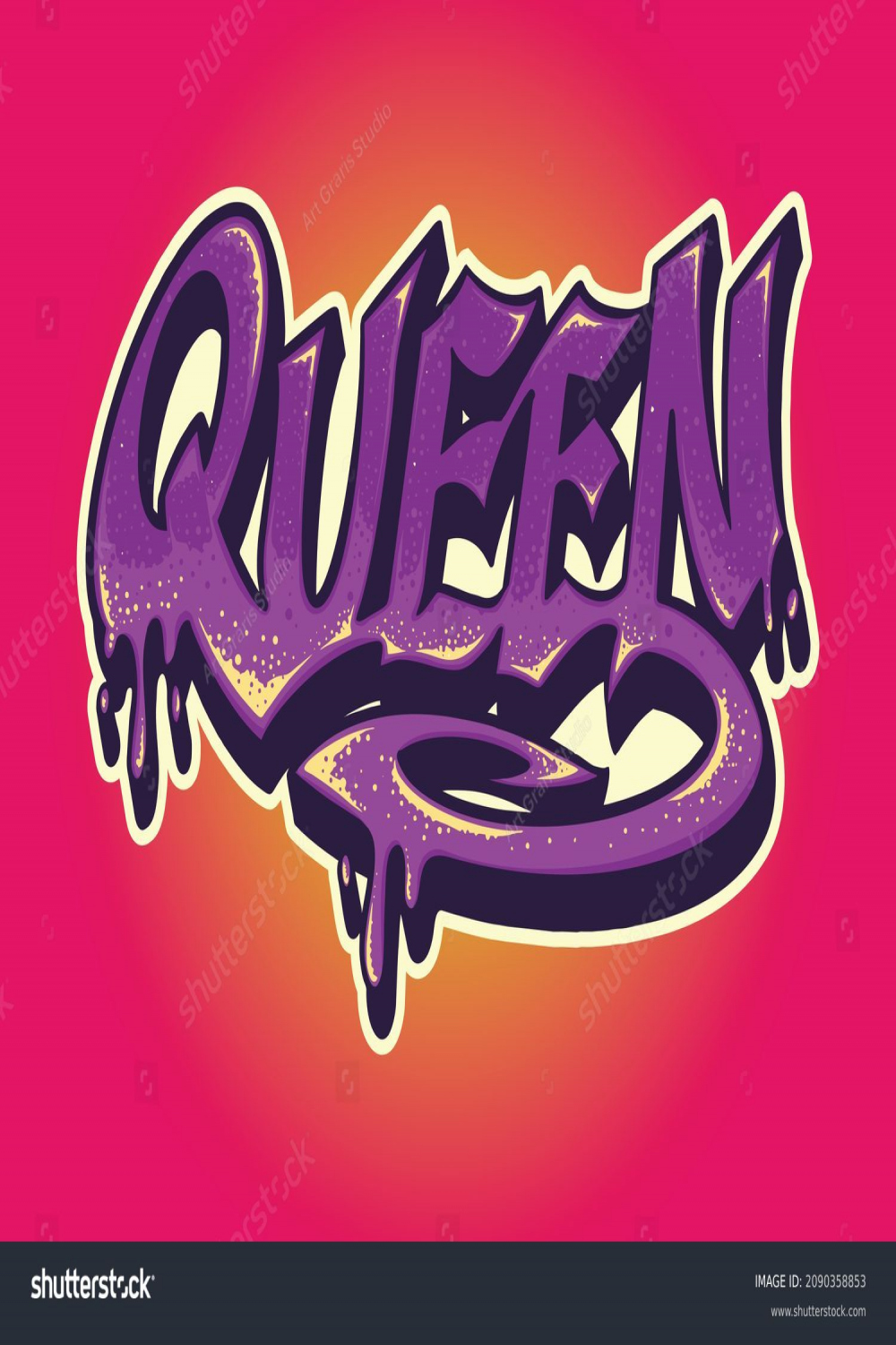 , Queen Graffiti Images, Stock Photos, D objects, & Vectors