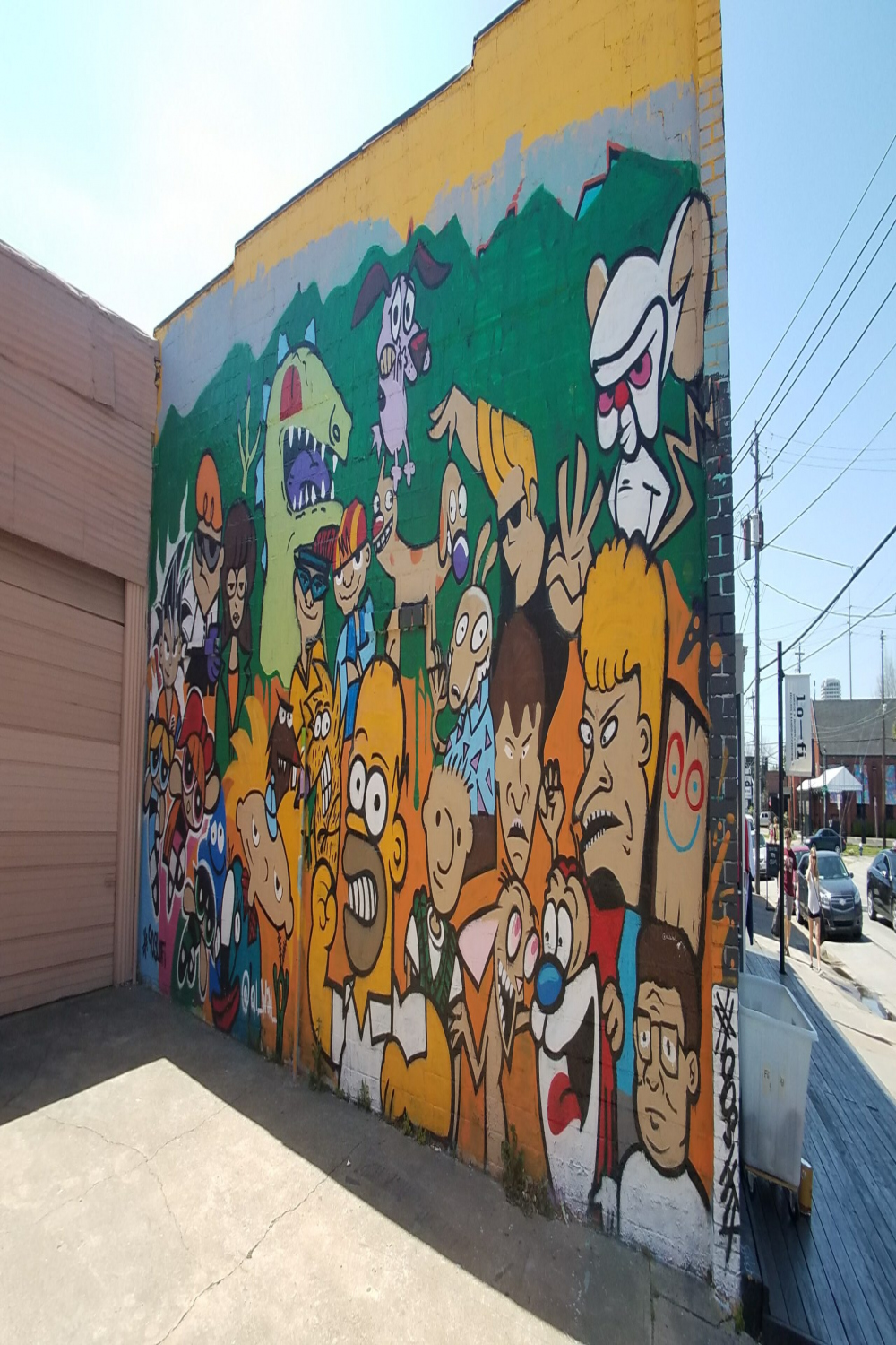 s Cartoon mural - Houston Mural Map