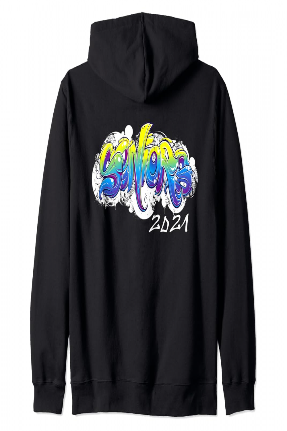 Seniors  Graffiti style Matching School design Zip Hoodie