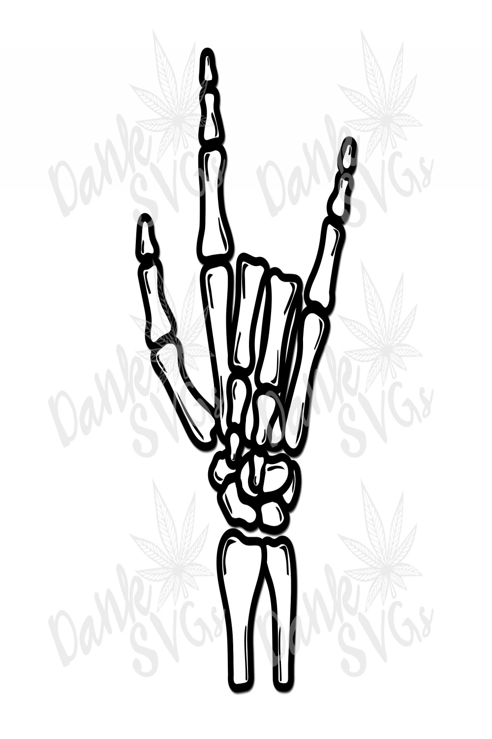 Skeleton Hand I Love You SVG/JPEG/PNG (Instant Download) - Etsy