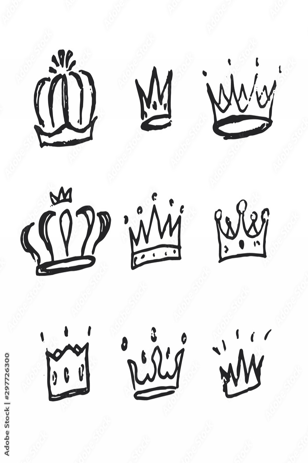 Sketch crown