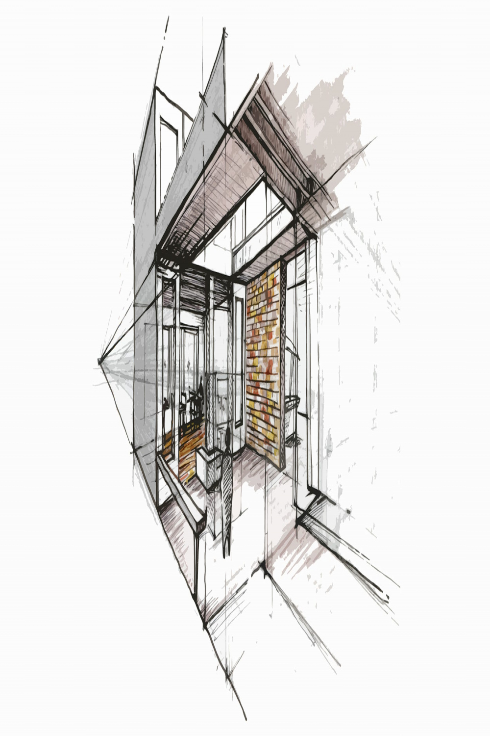 Sketching — the emotion in Architecture  by Scriba Stylus  Medium