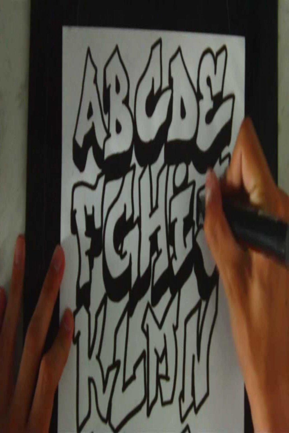 Speed Art  Graffiti Alphabet  by ToM-D